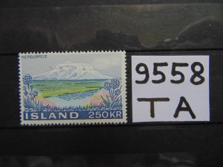 Фото марки Исландия марка 1972г **