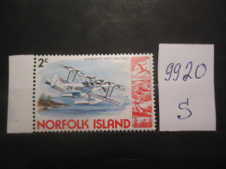 Фото марки Норфолк остров 1980г **