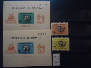 Фото марки Сальвадор 1969г (13,2€) **