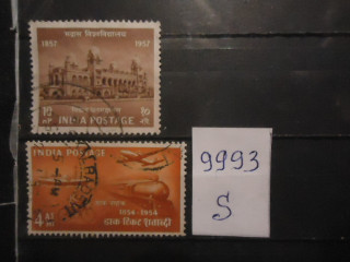 Фото марки Индия 1954г