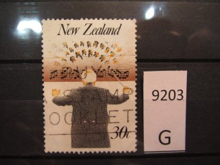 Фото марки Новая Зеландия 1986г