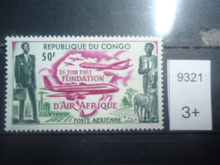 Фото марки Франц. Конго 1961г **