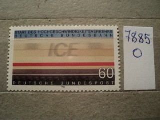 Фото марки Германия ФРГ 1991г **