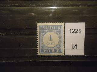 Фото марки Нидерланды 1921-38гг Доплатная марка **
