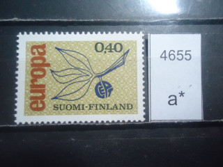 Фото марки Финляндия 1965г **