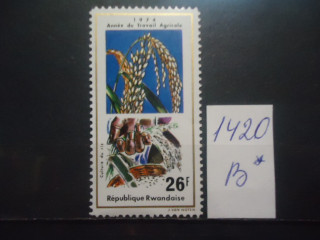 Фото марки Руанда 1975г **