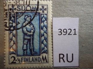 Фото марки Финляндия. 1938г