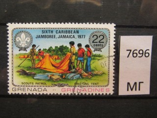 Фото марки Гренада Гренадины 1977г FDC