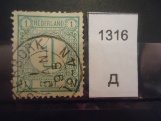Фото марки Нидерланды 1876г