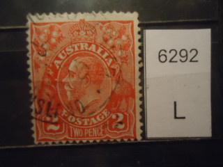 Фото марки Австралия 1922г