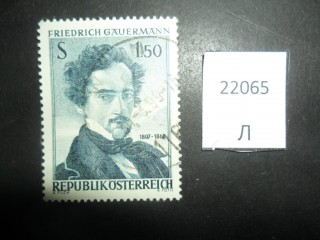 Фото марки Австрия 1962г