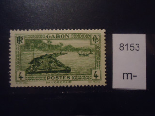 Фото марки Франц. Габон 1932-33гг *