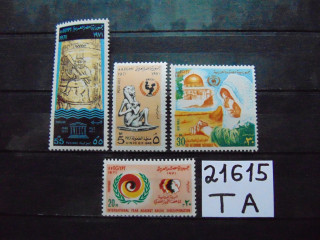 Фото марки Египет серия 1971г **