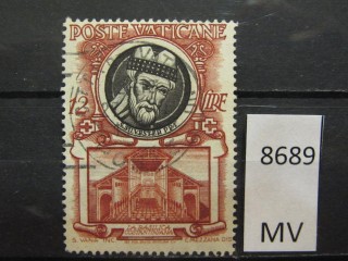 Фото марки Ватикан 1953г