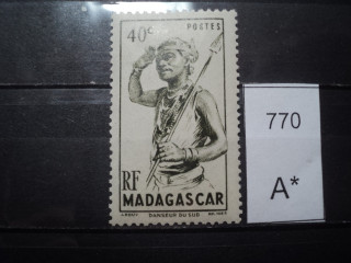 Фото марки Франц. Мадагаскар *