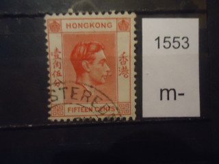 Фото марки Брит. Гонг Конг 1938г