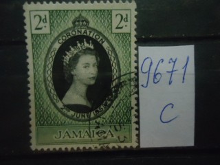 Фото марки Ямайка 1953г