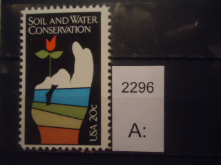 Фото марки США 1984г **
