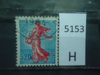 Фото марки Франция 1960г