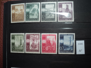 Фото марки Австрия серия 1947г **