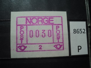 Фото марки Норвегия 1978г *
