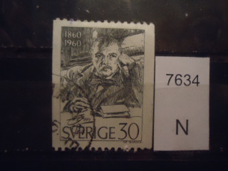 Фото марки Швеция 1960г