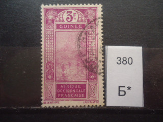 Фото марки Франц. Гвинея 1930г