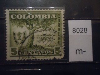 Фото марки Колумбия 1949г