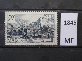 Фото марки Марокко 1950г