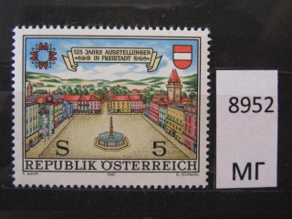 Фото марки Австрия 1987г *