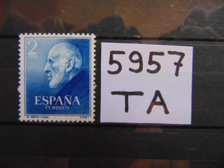 Фото марки Испания марка 1952г **
