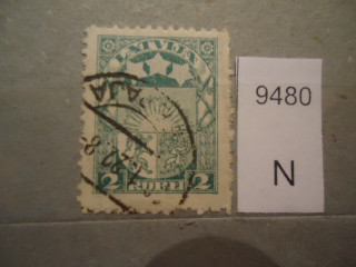 Фото марки Латвия 1921г