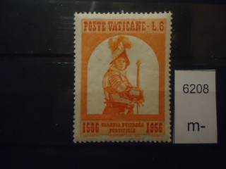 Фото марки Ватикан 1956г *