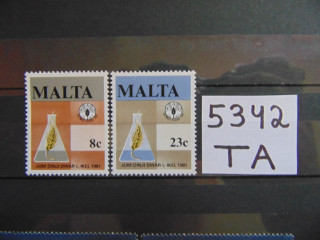 Фото марки Британская Мальта серия 1981г **