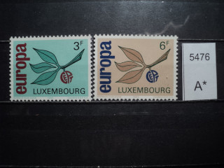 Фото марки Люксембург серия 1965г **