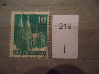 Фото марки Германия Американская зона 1948г