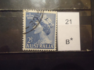 Фото марки Австралия 1954г