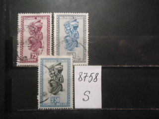 Фото марки Бельгийское Конго 1947г