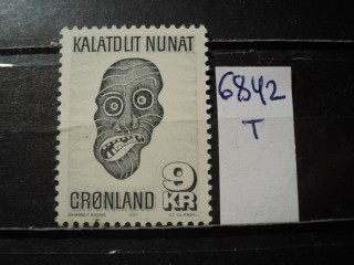 Фото марки Гренландия 1977г **