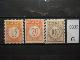 Фото марки Индонезия 1958г *