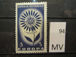 Фото марки Австрия 1964г *