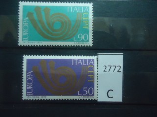 Фото марки Италия 1973г серия **