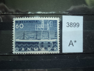 Фото марки Дания 1962г **
