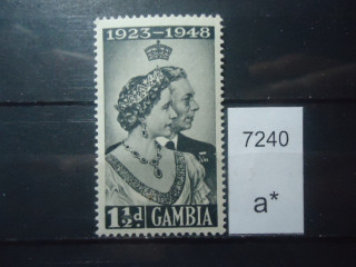 Фото марки Брит. Гамбия 1948г **