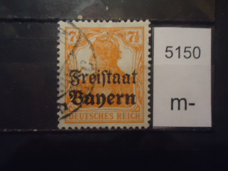 Фото марки Германия Байер 1919г надпечатка