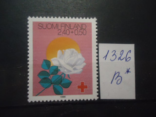 Фото марки Финляндия 1988г *