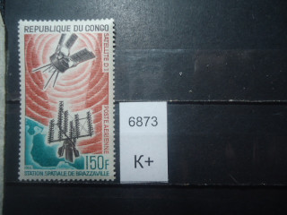 Фото марки Франц. Конго 1966г **