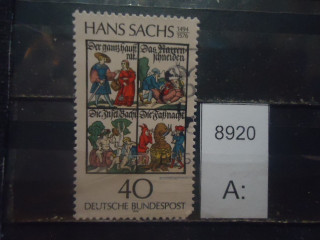 Фото марки Германия 1976г