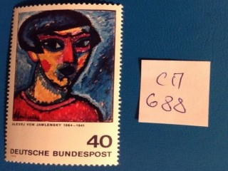 Фото марки Германия 1974г **
