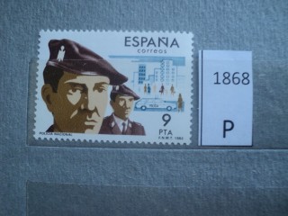 Фото марки Испания 1983г **